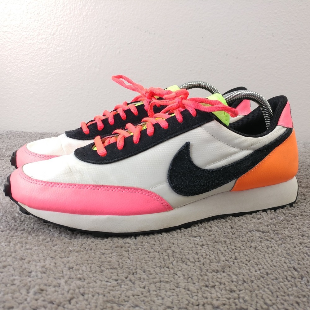 Nike Daybreak Summit Womens 10.5 Running Shoes White Sunset Pulse DJ5996-100